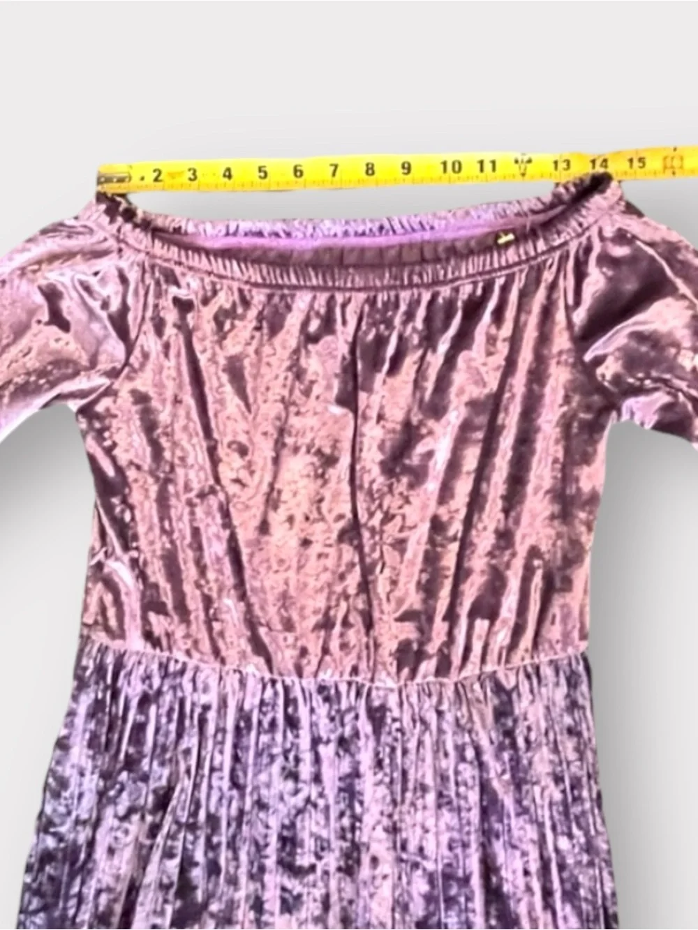 Off-Shoulder Midi Dress Lilac Purple | Suggested Fit L/XL Cocktail Crush Velvet